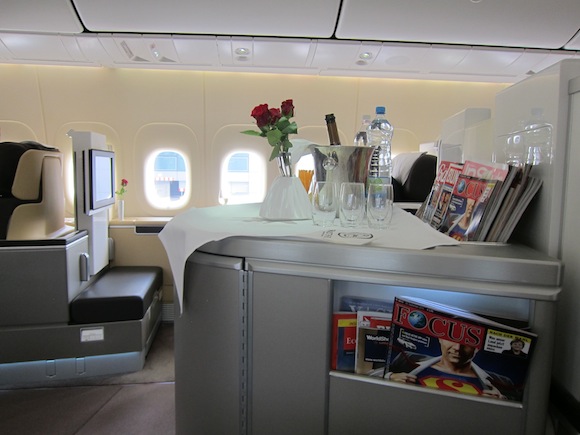 Review Lufthansa First Class Frankfurt To Miami One Mile At A Time