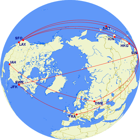 The longest scheduled commercial flight | Guyana Graphic