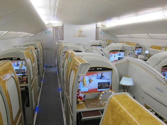 Bling it on: Emirates First Class London Heathrow to Dubai - One Mile ...