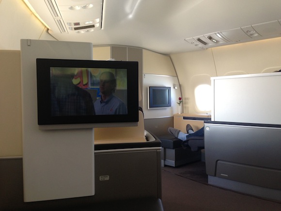 Lufthansa First Class 747 8 Review I One Mile At A Time