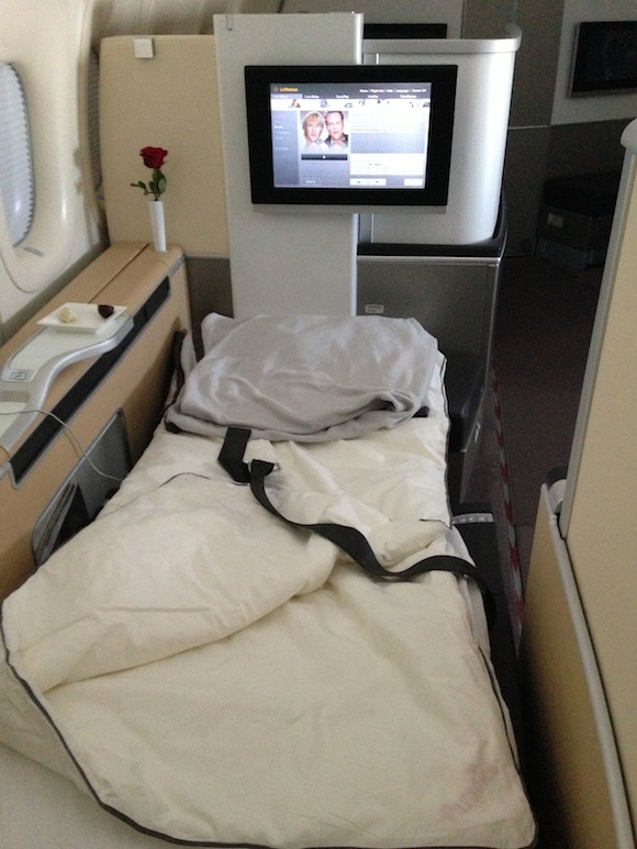 Lufthansa First Class 747 8 Review I One Mile At A Time