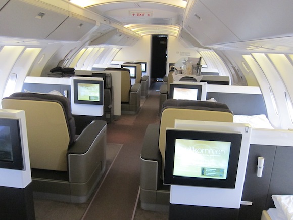 Lufthansa First Class Wide Open Frankfurt To Tokyo Haneda One Mile At A Time