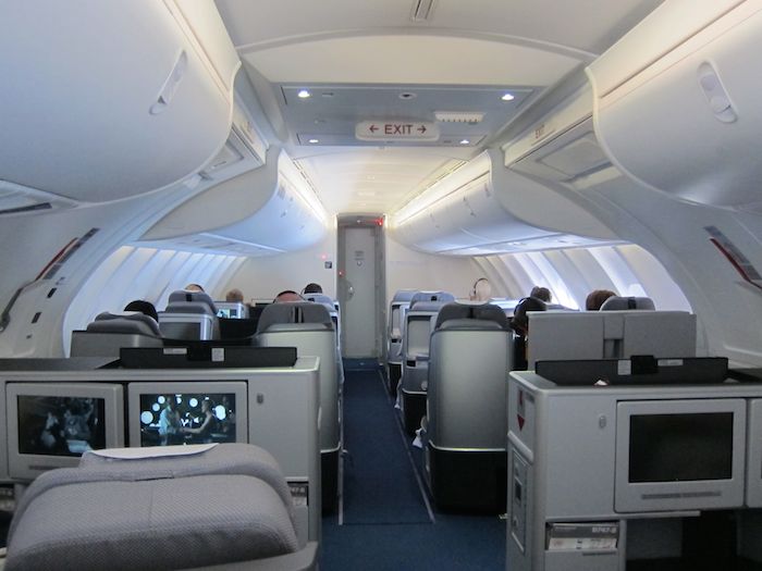 Lufthansa 747 8 Business Class Minimalist Interior Design
