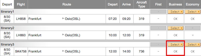 sas additional baggage cost