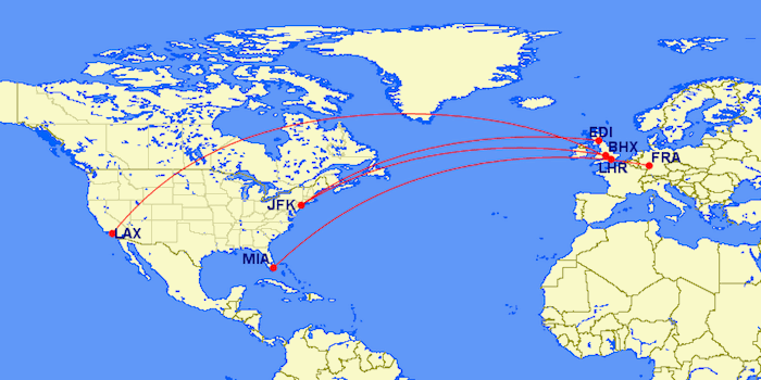 American's New Flights To Birmingham, Edinburgh, Frankfurt, And London ...