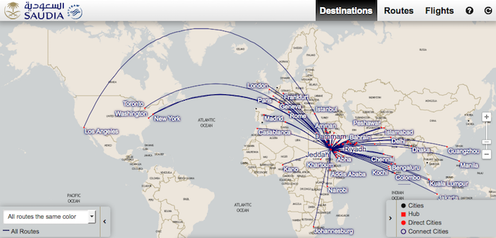 How To Search Saudia Business Class Award Space | One Mile at a Time