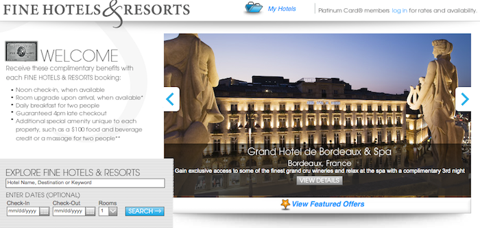 Amex Fine Hotels Resorts Adds Free In Room Wifi Benefit One Mile When You Book Through Amex Fhr The Rate Is Almost Always Same As Flexible Best Available With Hotel Directly Receive Following