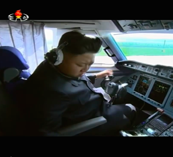 Video Of Kim Jong Un Flying His Own Jet One Mile At A Time