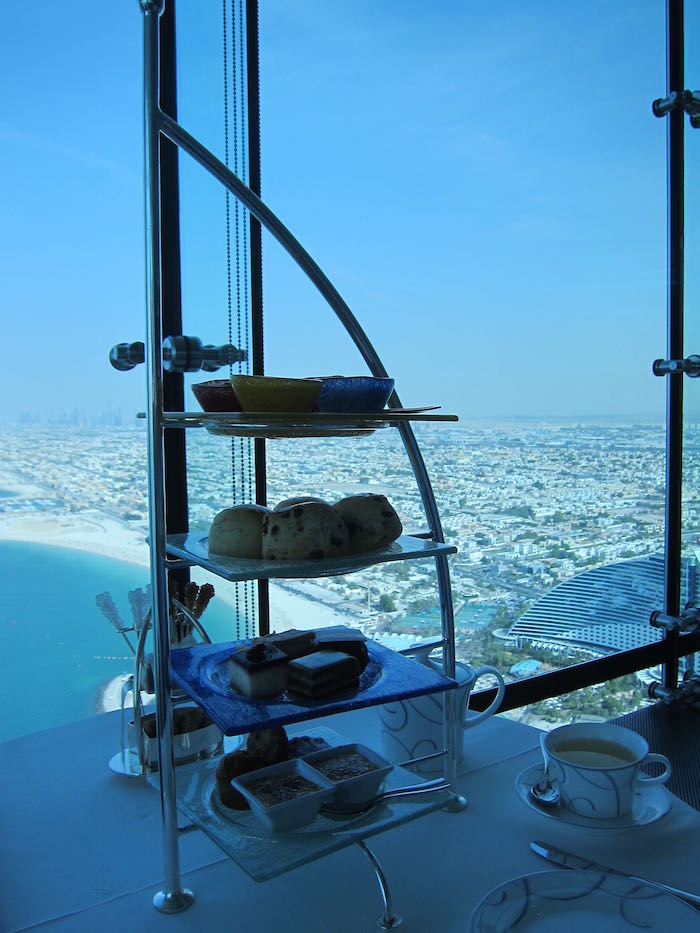 Review Afternoon Tea At Skyview Bar Burj Al Arab One Mile