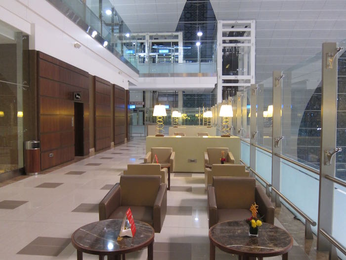 Emirates First Class Lounge DXB Review I One Mile At A Time