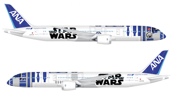 This Is Awesome Ana S Star Wars 787 One Mile At A Time