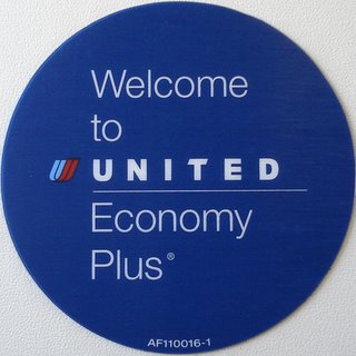 Your freeloading buddies won't be seeing this sticker on the seat in front them anymore.