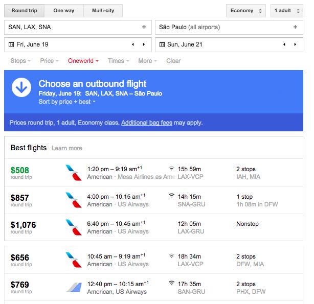 Using Google Flights To Find Cheap Fares - One Mile at a Time