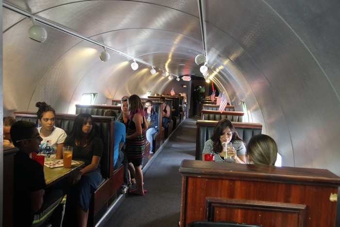 It's a 1-2 seating configuration in the main cabin
