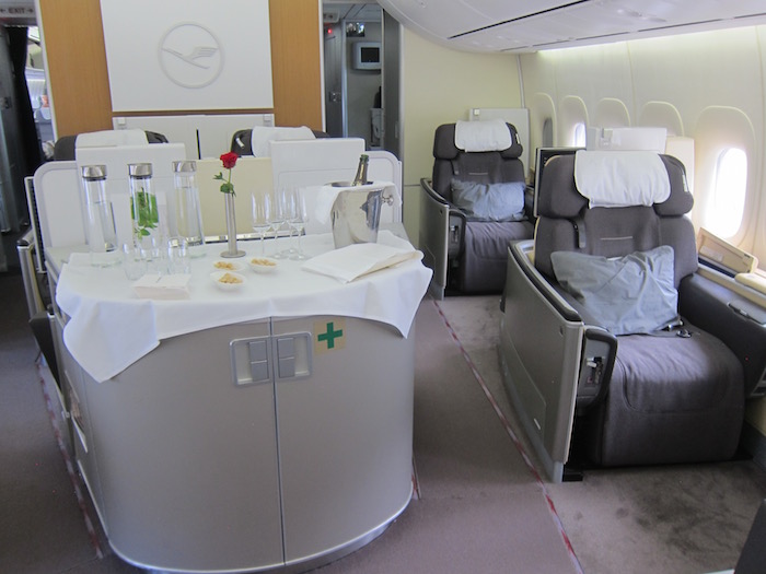Lufthansa 747 8 First Class Review I One Mile At A Time
