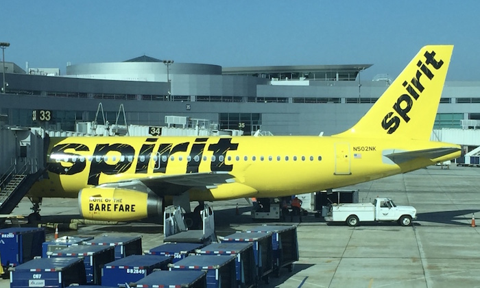 spirit airlines military discount bags