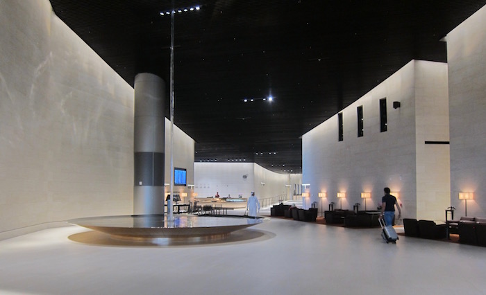 Review Qatar Airways Al Safwa First Class Lounge Doha Airport