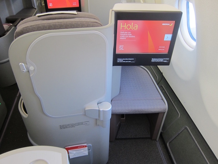 Review Iberia Business Cl A340 New York To Madrid One Mile At Iberia Business Cl A340 9