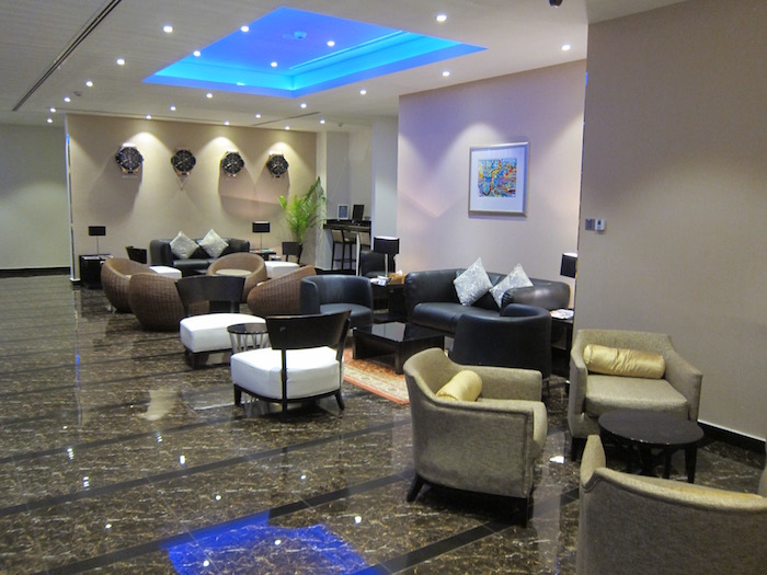 Review Oman Air Lounge Muscat Airport One Mile at a Time