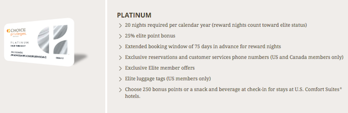 Choice Privileges Offering Elite Status Matches One Mile At A Time