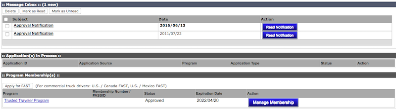 global entry renewal