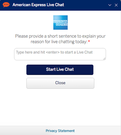 How To Use Amex S Online Live Chat Feature One Mile At A Time