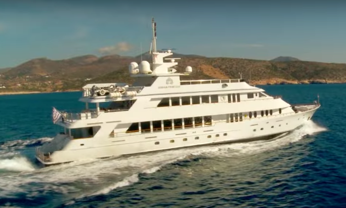reality show on a yacht