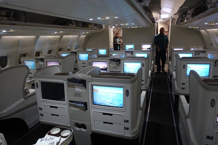 Review Fiji Airways Business Class A330 Los Angeles To Nadi One