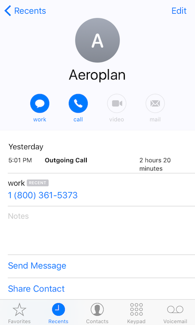 Dear Aeroplan Your Hold Times Are Ridiculous One Mile At A Time