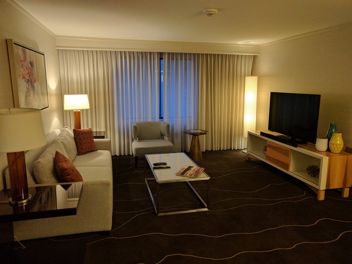 Is This The Best Hotel Room TV Setup Ever? One Mile at a Time