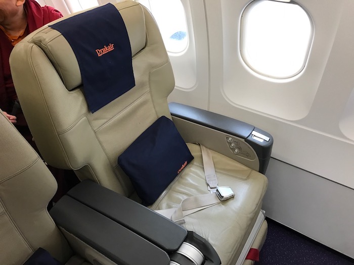 Review Drukair Business Class A319 Kathmandu To Paro One Mile