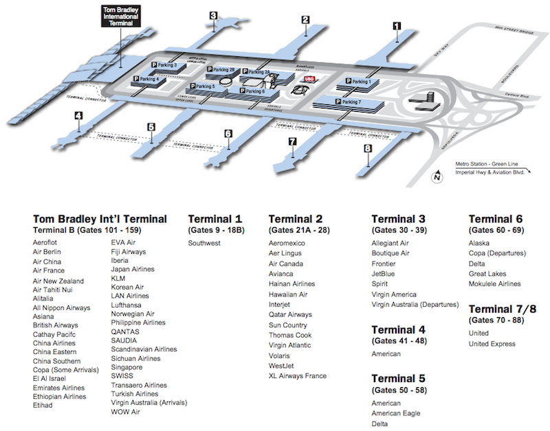 Lax Map Of Terminals