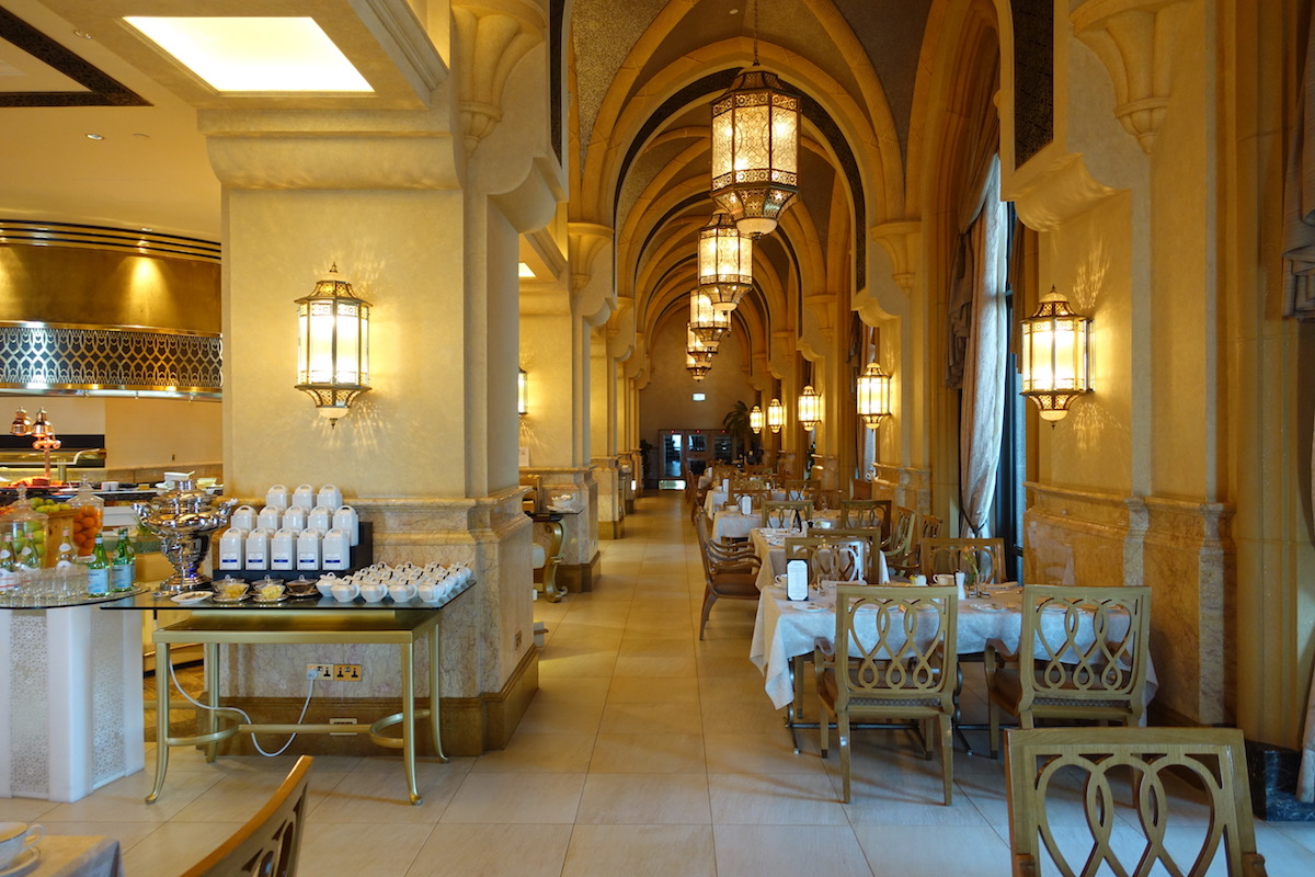 Review Emirates Palace Abu Dhabi One Mile At A Time Emirates Palace Abu Dhabi Breakfast Restaurant