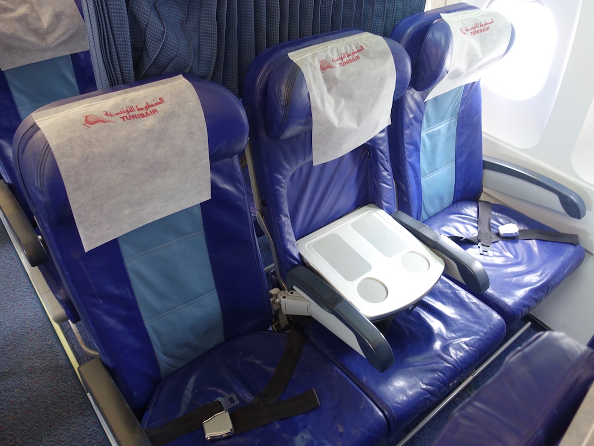 Review Tunisair Business Class A320 London To Tunis One