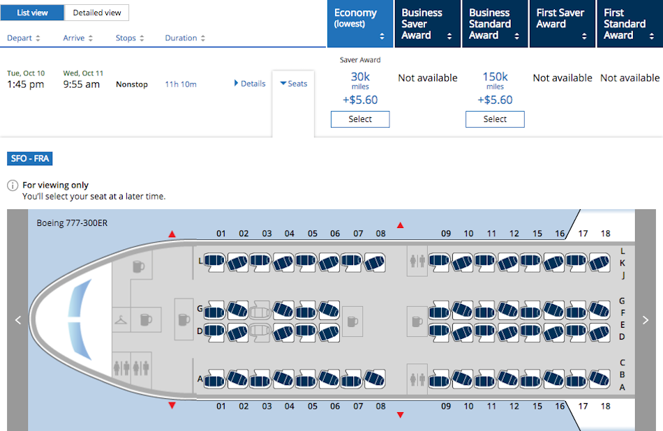 United New Seat Map Explains Polaris Seating