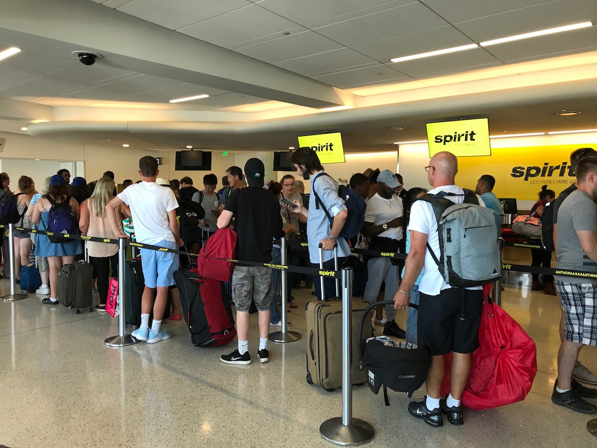 spirit checked bag time