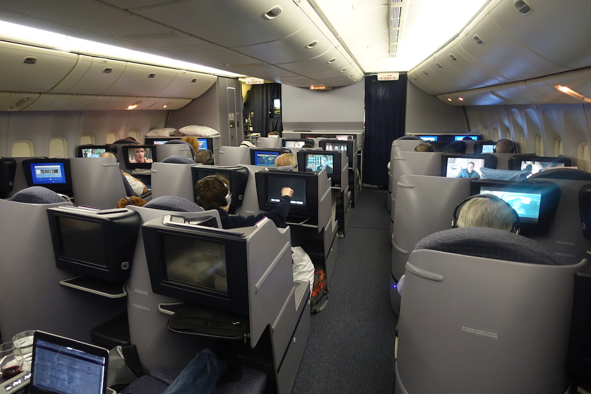 United Boeing 777 200 Business Class