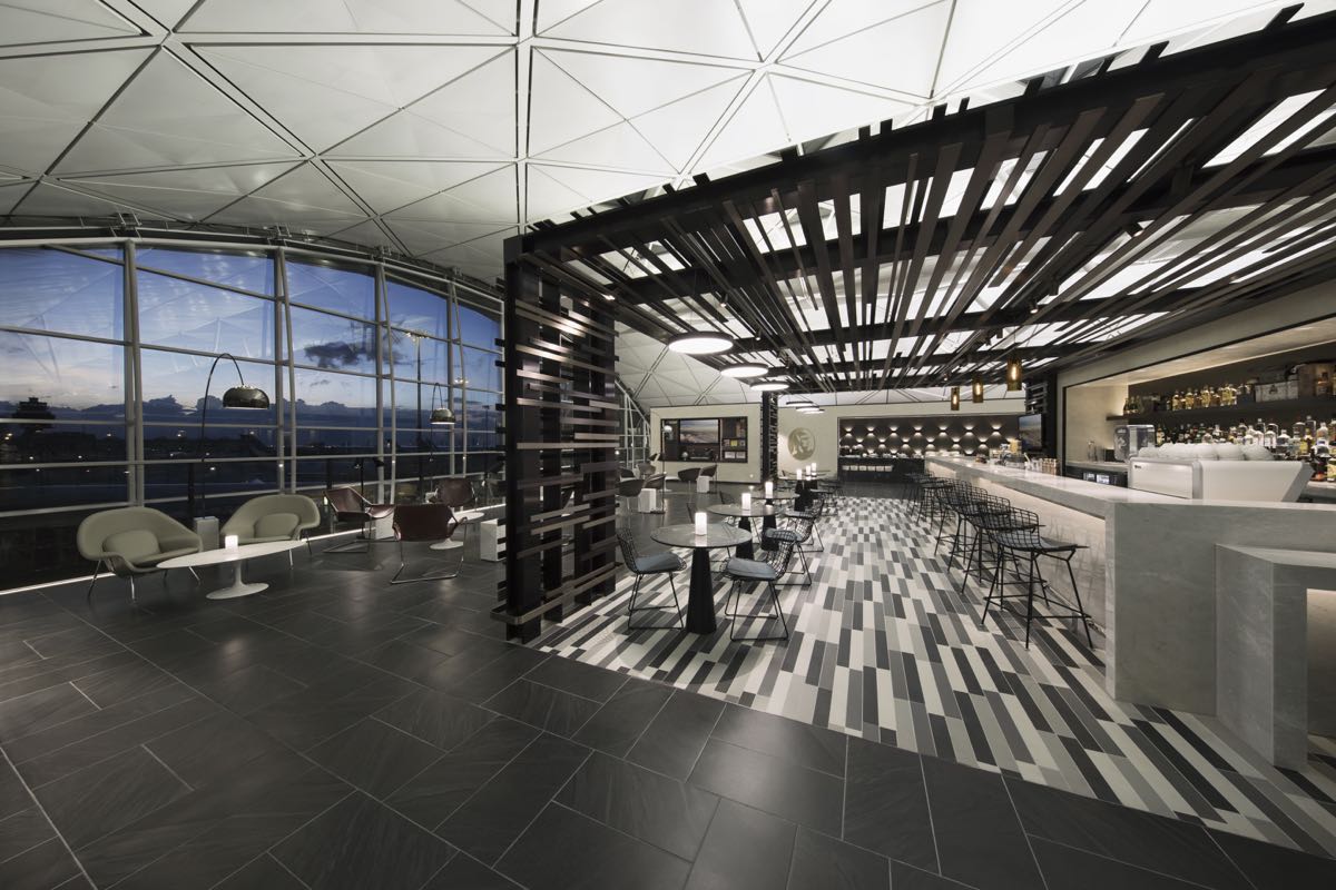 Pictures Of The New Amex Centurion Lounges In Hong Kong Philadelphia One Mile At A Time Amex Centurion Lounges In Hong Kong