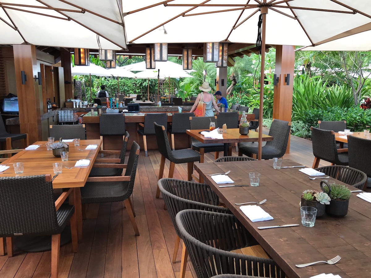Review Four Seasons Resort Lanai One Mile At A Time Four Seasons Lanai Malibu Farm Restaurant