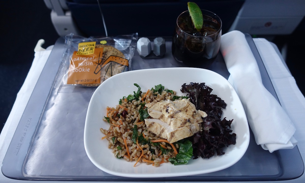 delta one meal selection