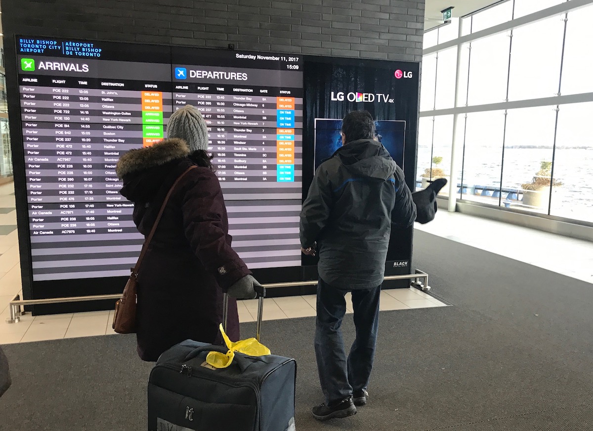 porter airlines baggage