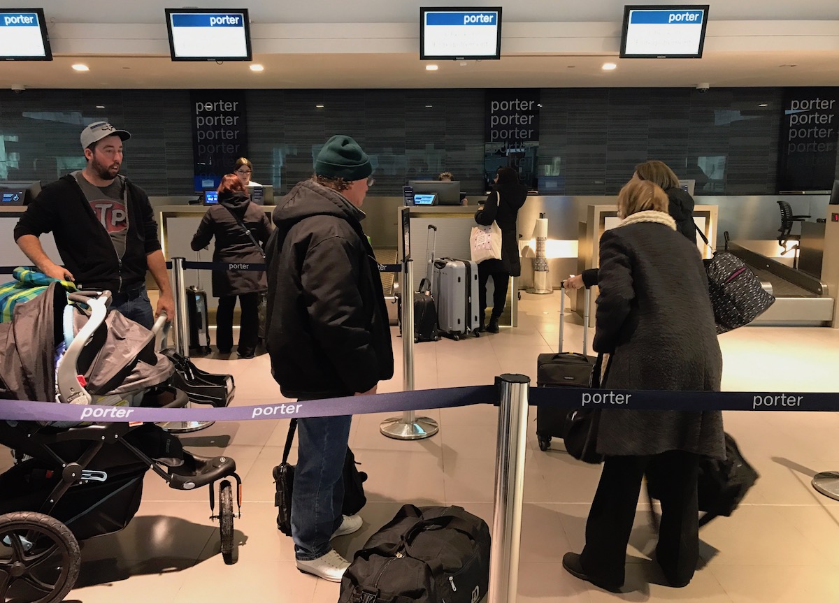 porter airlines baggage