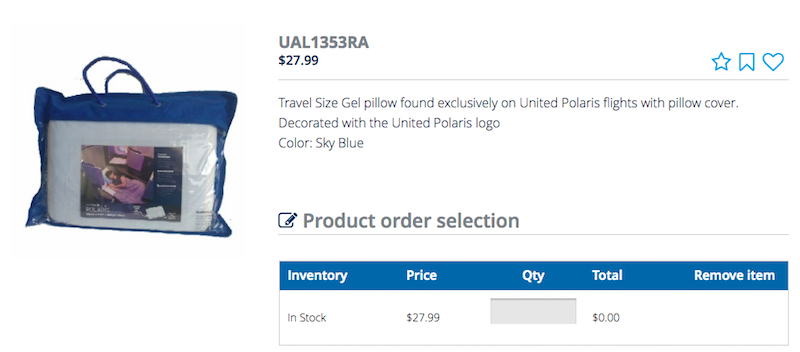 united gel pillow