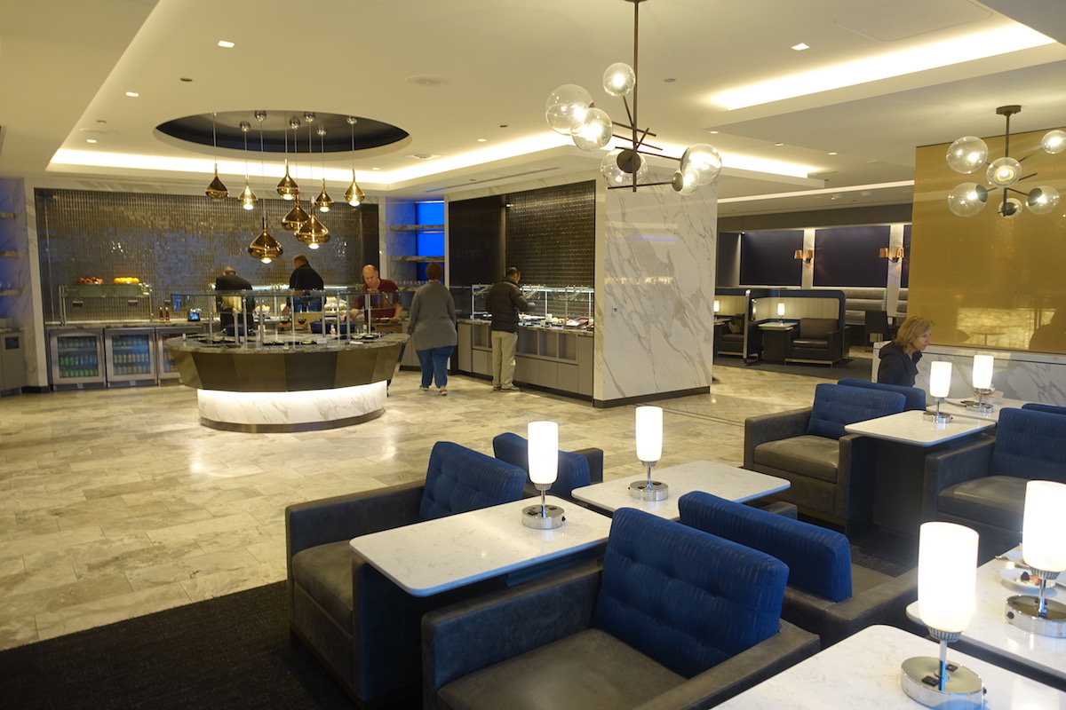 Review United Polaris Lounge Chicago O Hare Airport One Mile At A United Polaris Lounge Chicago Buffet