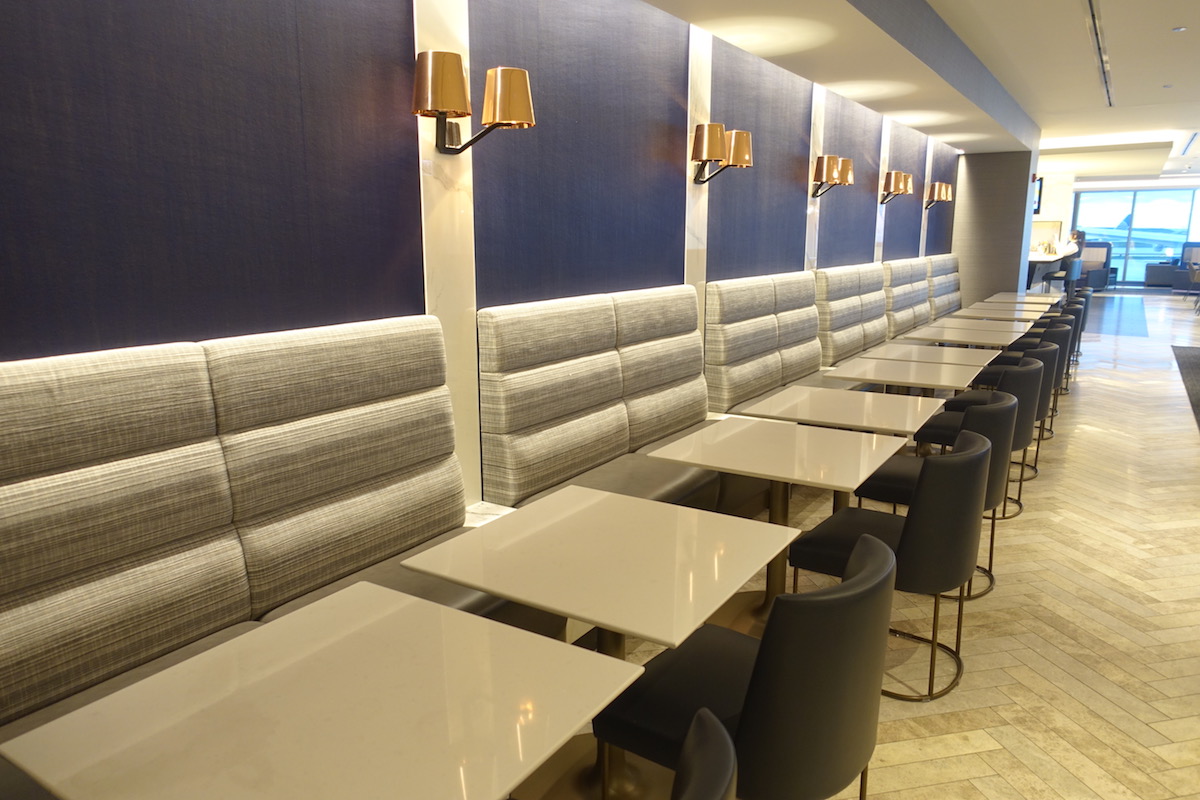 Review United Polaris Lounge Chicago O Hare Airport One Mile At A United Polaris Lounge Chicago Seating