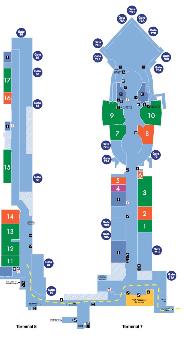 atlanta airport map southwest airlines