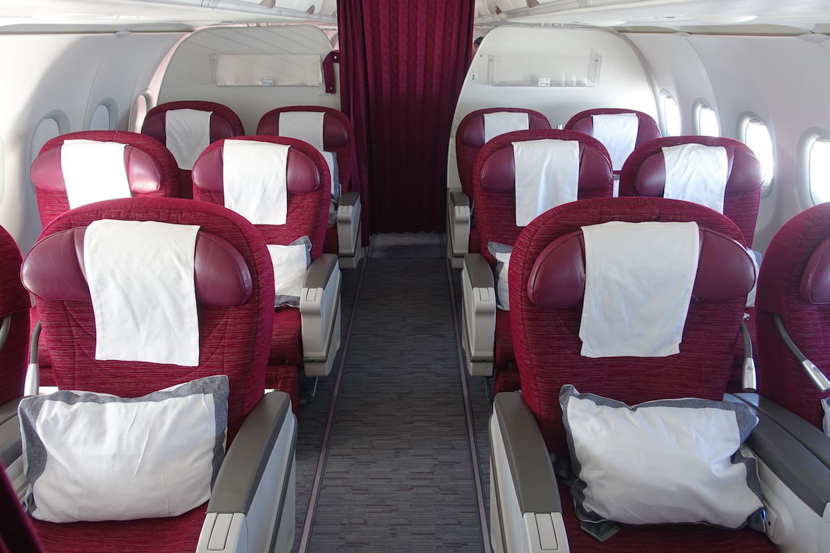 Review Qatar Airways Business Class A320