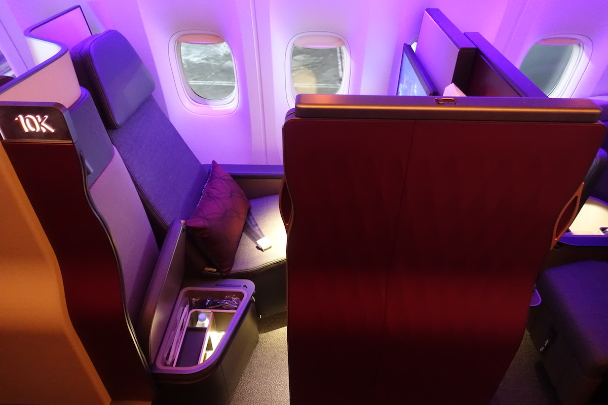 Review Qatar Airways Qsuites 777 New York To Doha One Mile At A