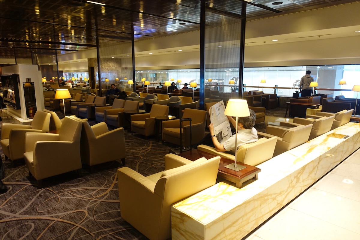 SQ Business Lounge SIN Airport Review I One Mile At A Time