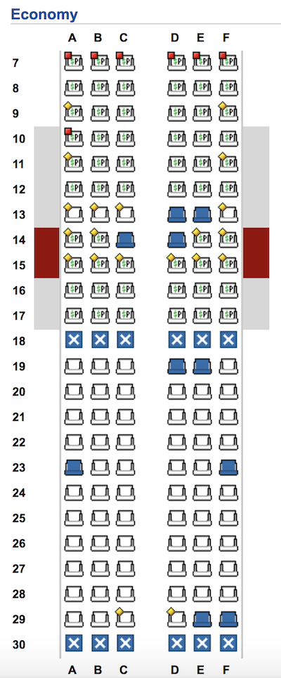 Interjet Seating Chart